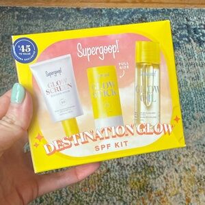 Supergoop! Bright Yellow SPF Kit